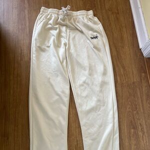 Cream Sweatpants